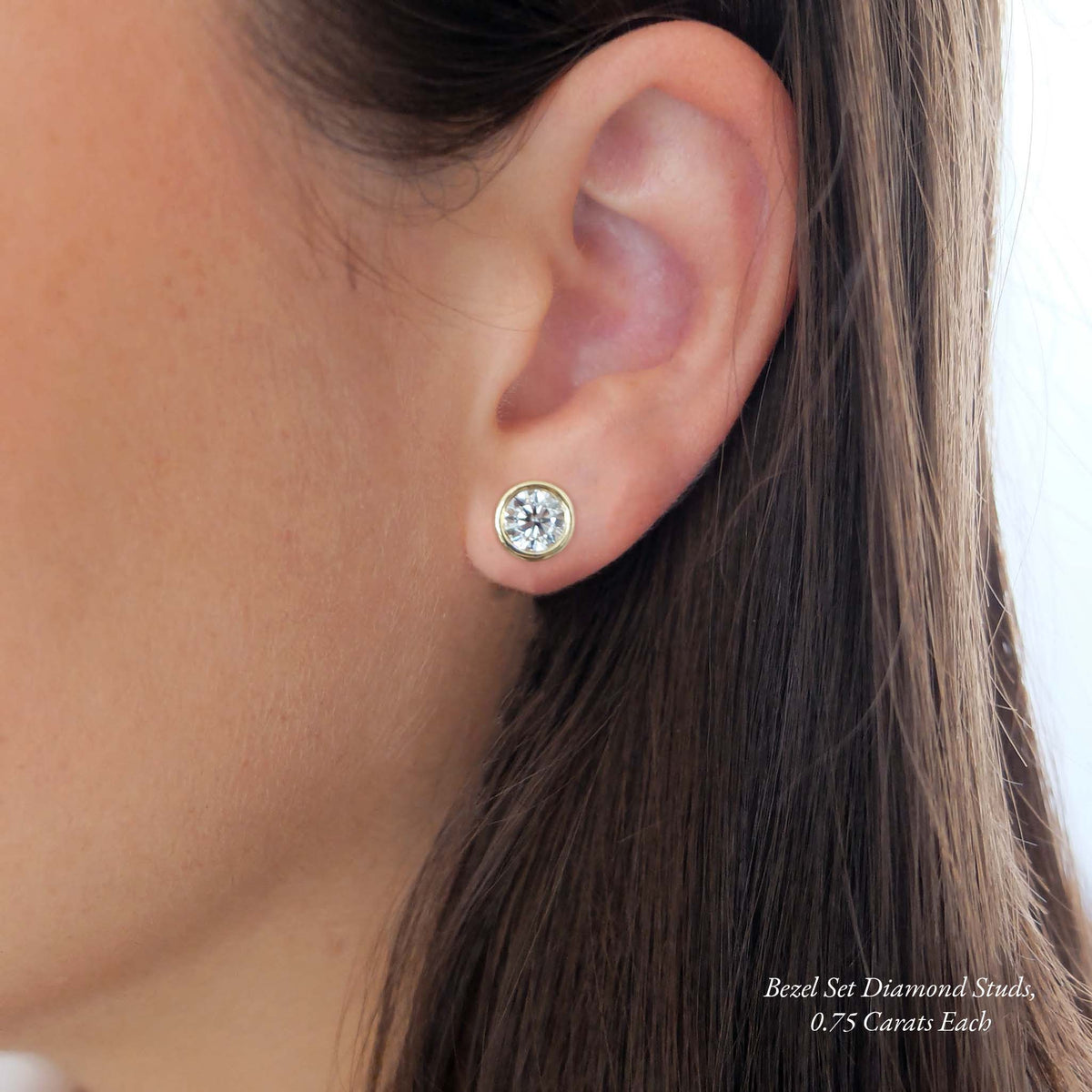 The Classic Bezel Stud