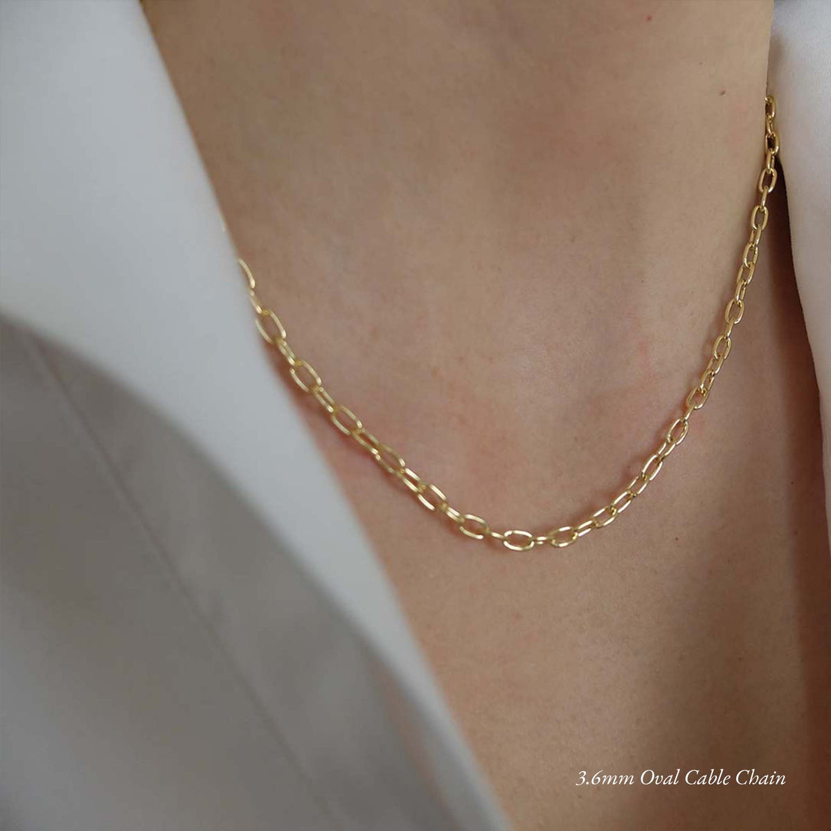 The Oval Cable Chain
