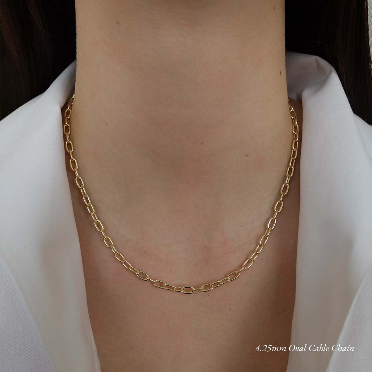The Oval Cable Chain
