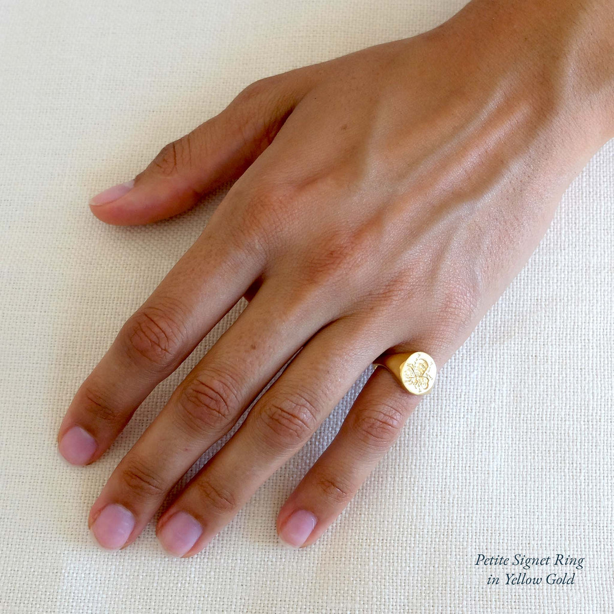 The Petite Signet Ring