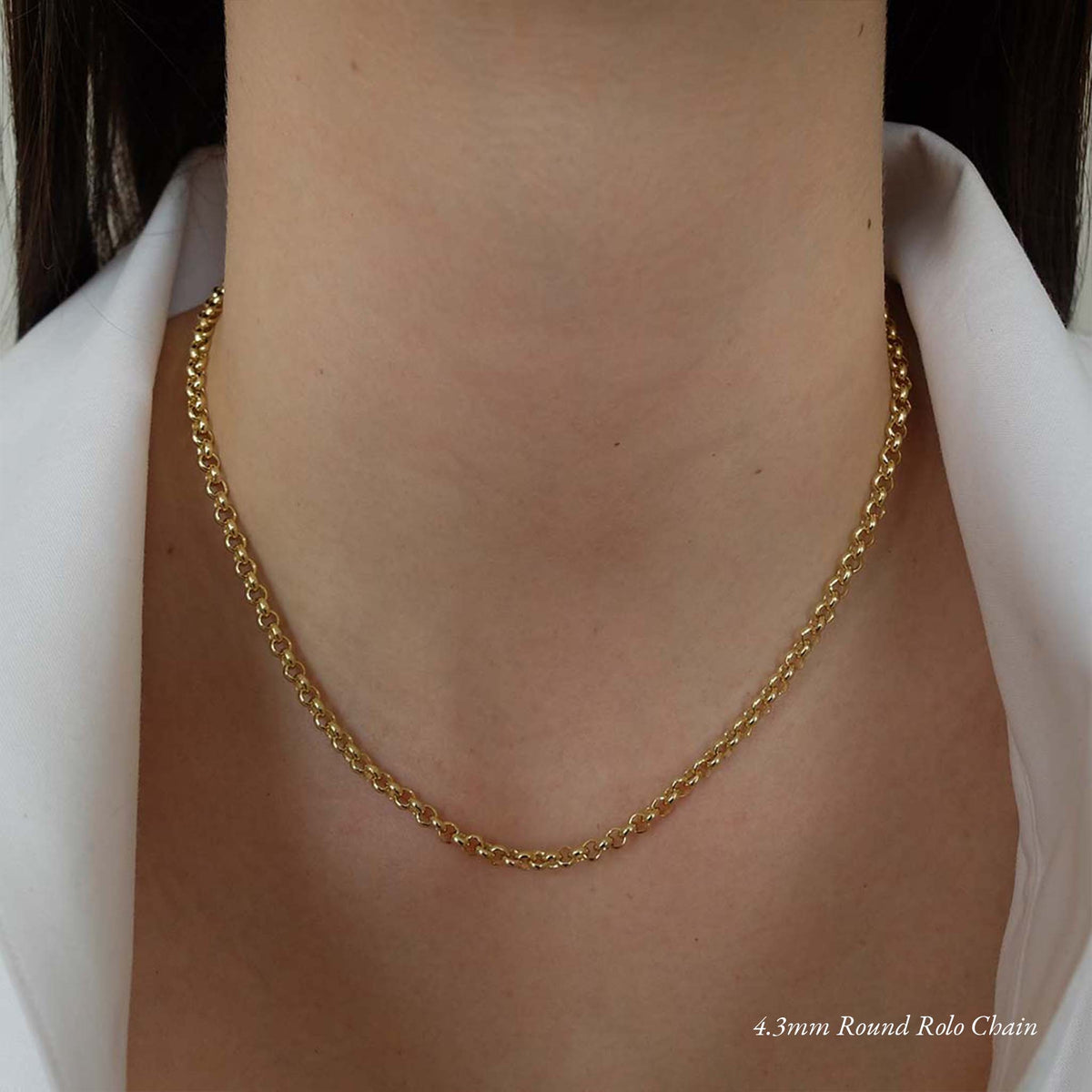 The Round Rolo Chain