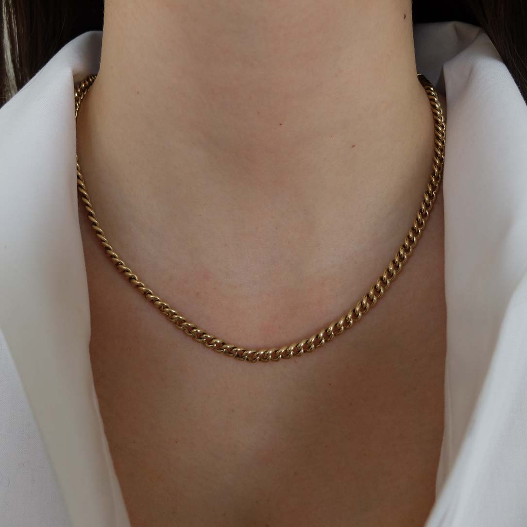 The Soft Curb Link Chain