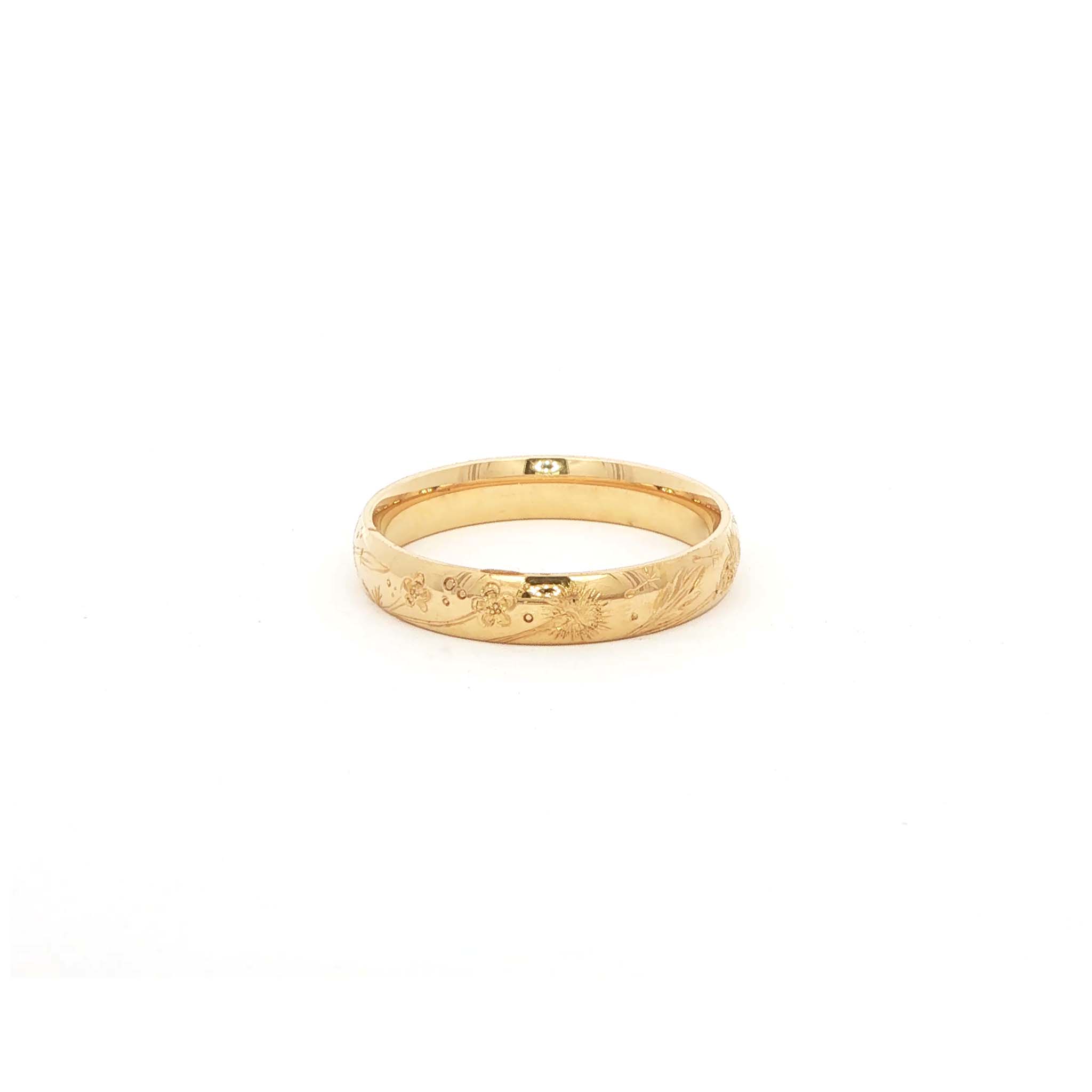 The California Native Wildflower Flat Canvas Ring