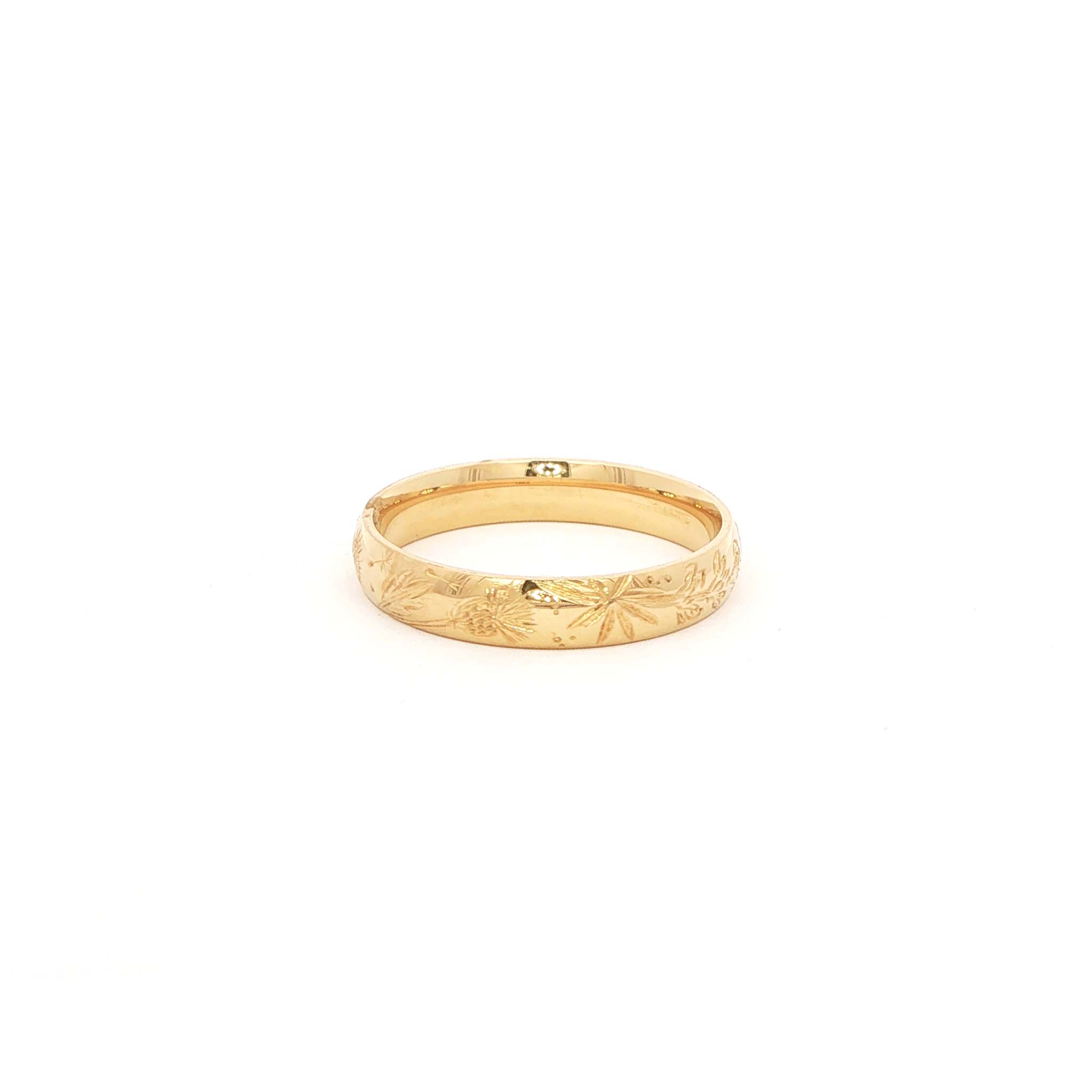 The California Native Wildflower Flat Canvas Ring
