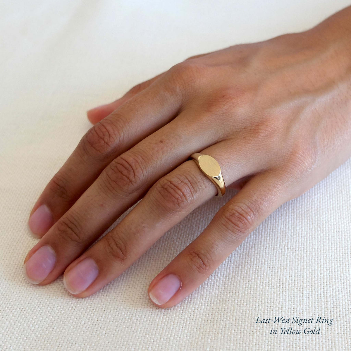The East West Signet Ring