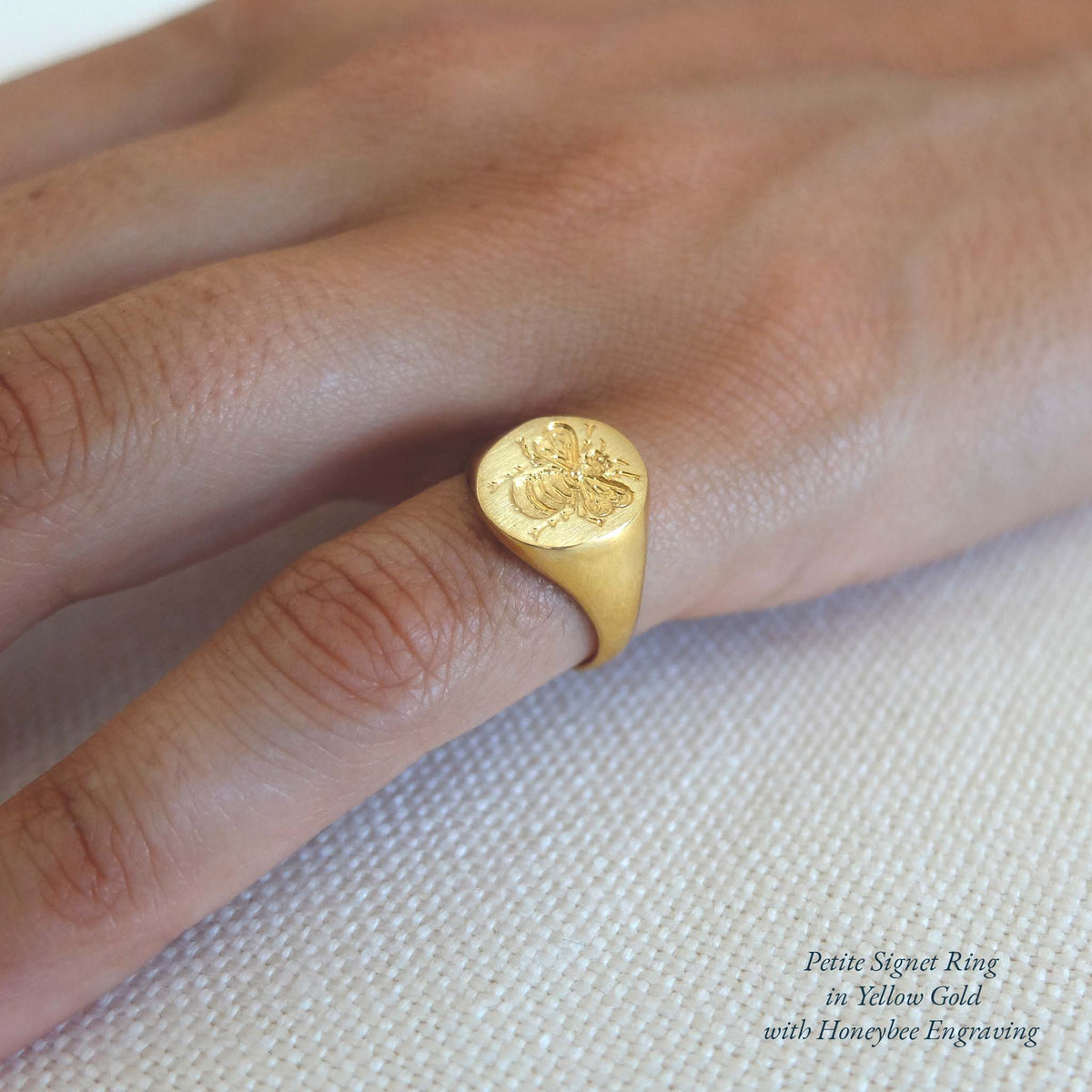 The Petite Signet Ring