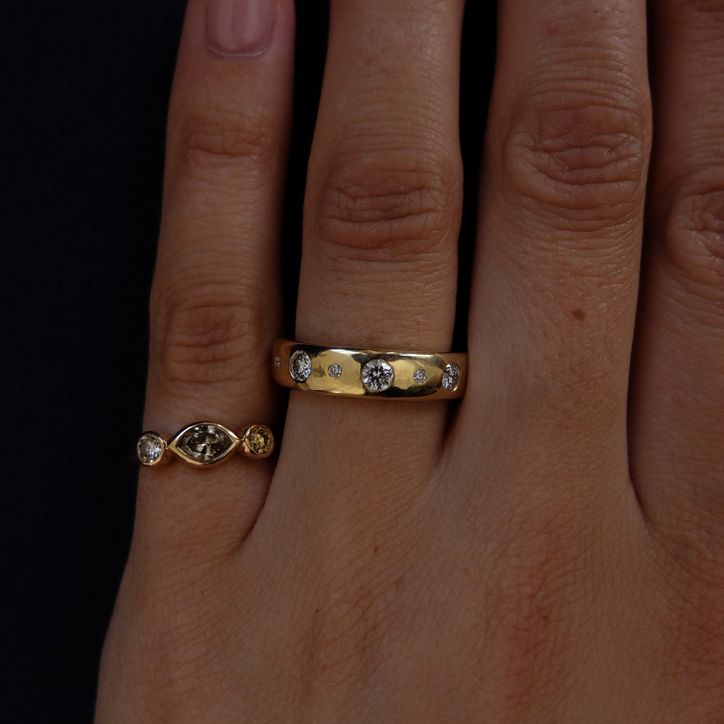 The Small Ratio Cornerstone Ring